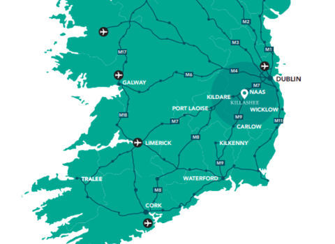 Map Killashee Hotel