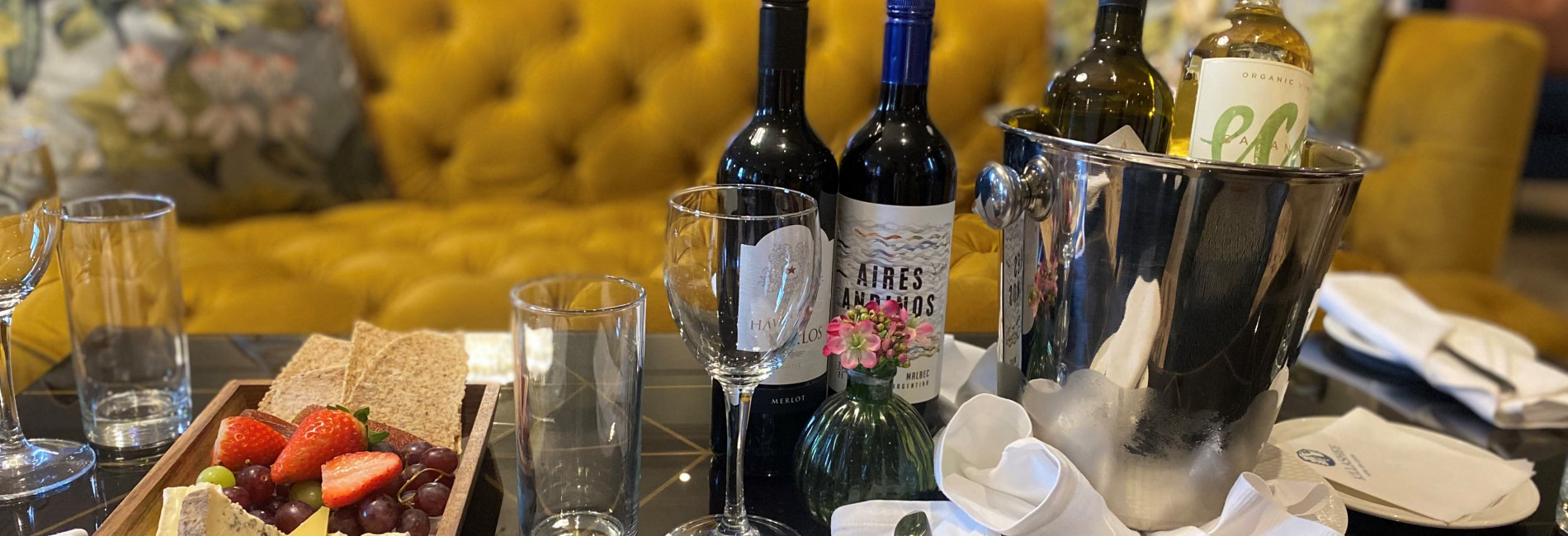 Wine tasting min Killashee Hotel