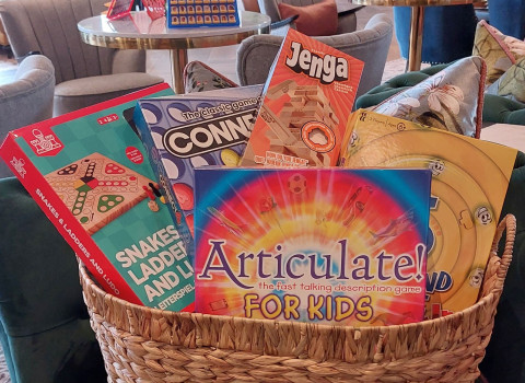 Board games reszied Killashee Hotel