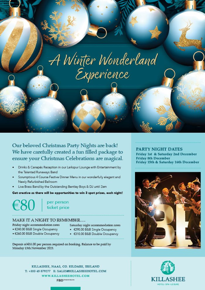 christmas party flyer 2023