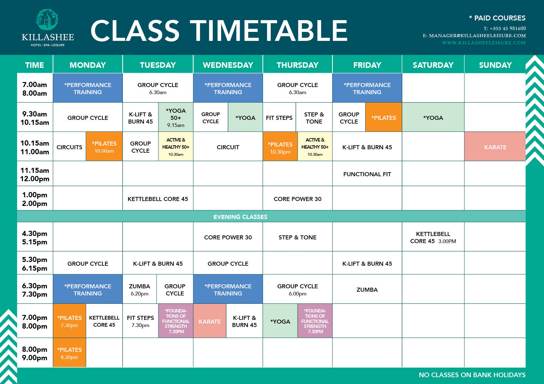 lc timetable aug 25 2