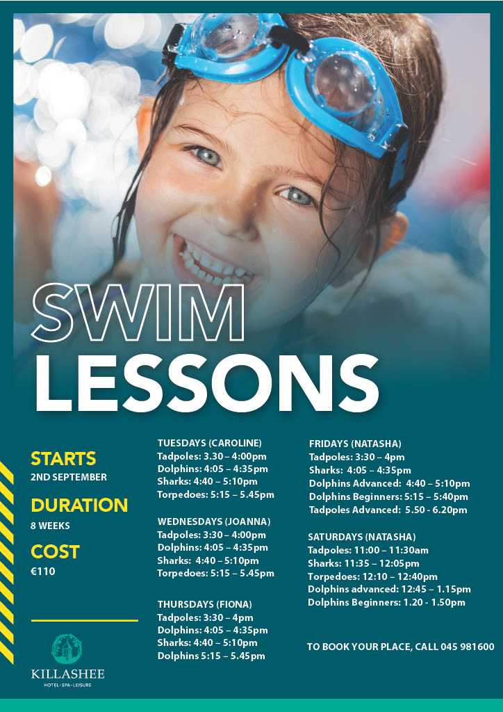 swim lessons course