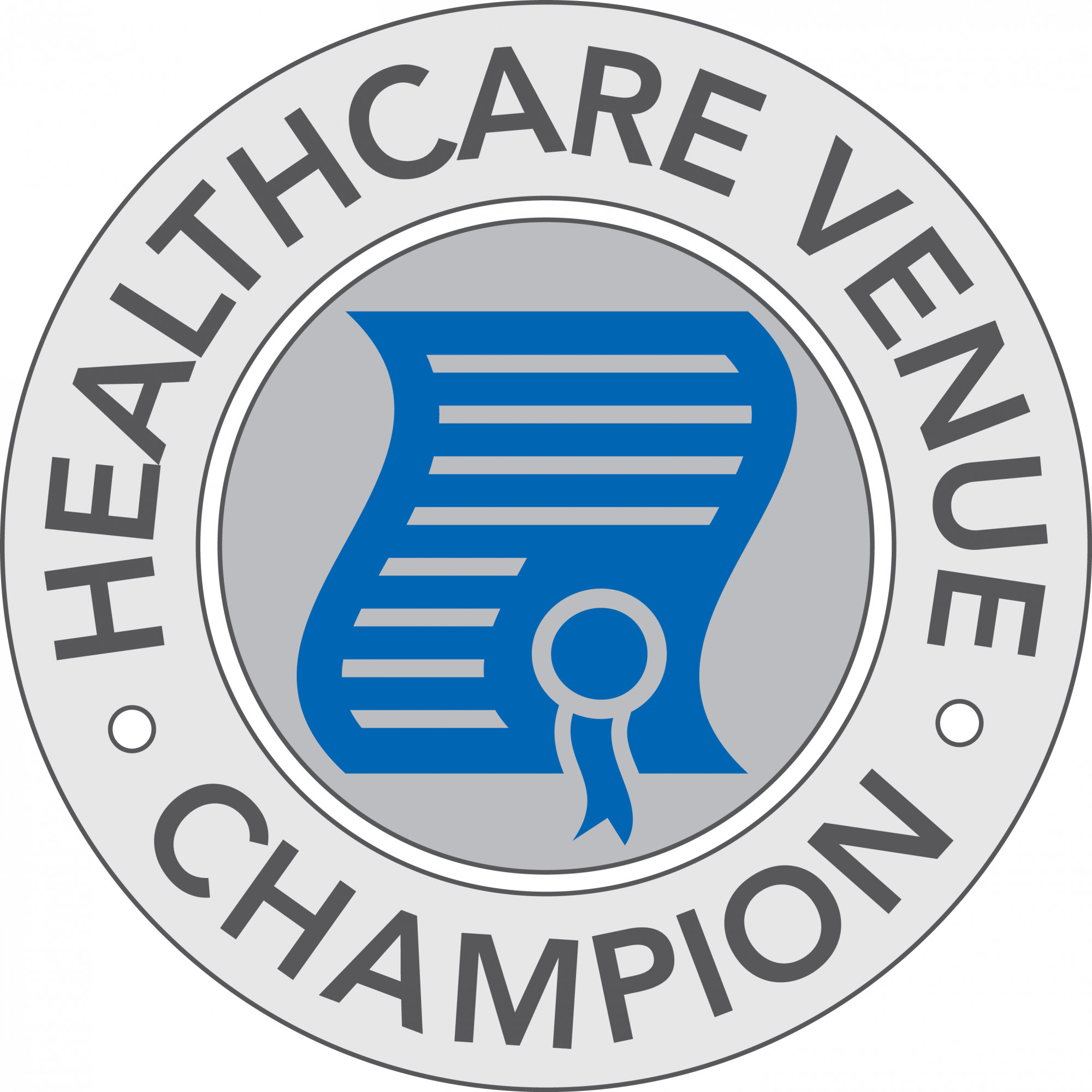 venue healthcare champion stamp png