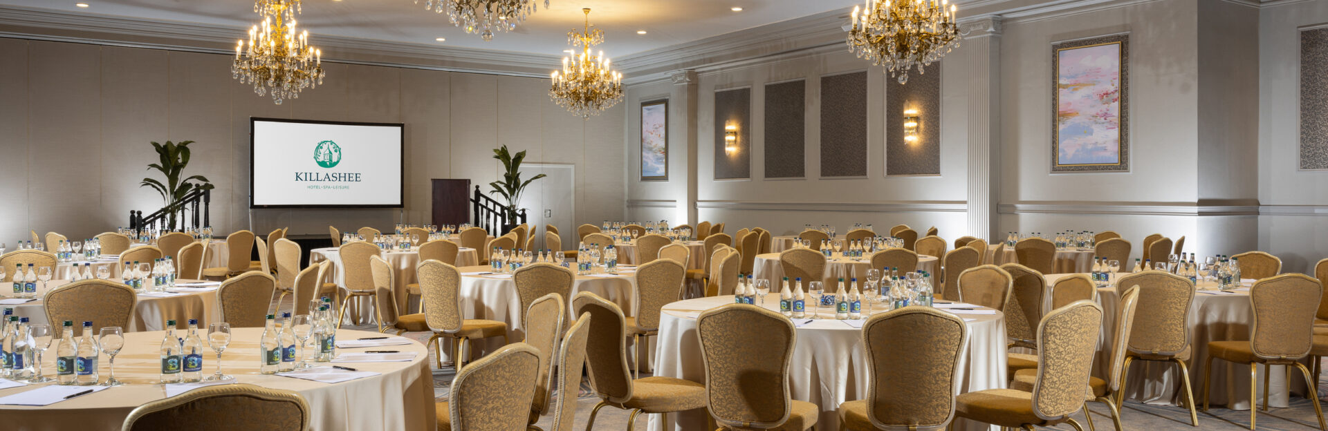 Thomson Suite Cabaret Style at Killashee Hotel Version 2 - Killashee Hotel