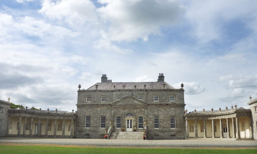 Russborough House Part of the facade - Killashee Hotel