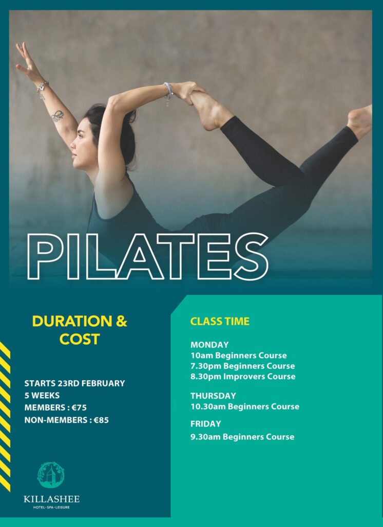 PILATES feb 26 - Killashee Hotel