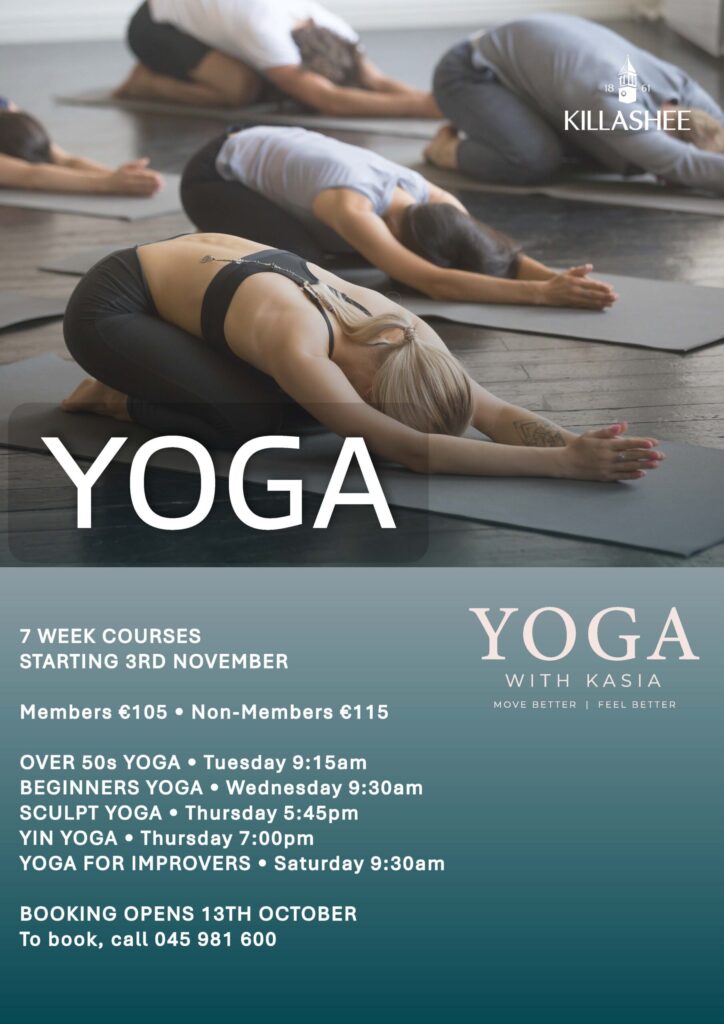 YOGA NOVEMBER Page 1 - Killashee Hotel